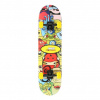 Skateboard Nils Extreme CR3108SA COLOR WORMS, 78x20 cm Skateboard Nils Extreme CR3108SA COLOR WORMS, 78x20 cm