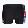 Plavecké boxerky Arena Lit Logo Swim Short black/multi Plavecké boxerky Arena Lit Logo Swim Short black/multi