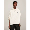 Tommy Hilfiger dámska krémová mikina s kapucňou WW0WW39798 S Tommy Hilfiger dámska krémová mikina s kapucňou WW0WW39798 S