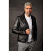 Max Original Leather Pánska kožená bunda AW13-M003 (L 46-48) - Čierna - L Max Original Leather Pánska kožená bunda AW13-M003 (L 46-48) - Čierna - L