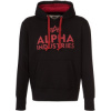 ALPHA INDUSTRIES Mikina Foam Print Hoody - čierna (143302/03) ALPHA INDUSTRIES Mikina Foam Print Hoody - čierna (143302/03)