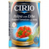 Cirio Paradajky lúpané krájané s bylinkami 400g 400g Cirio Paradajky lúpané krájané s bylinkami 400g 400g