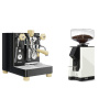 Lelit Bianca PL162T V3, black + Eureka Mignon Silenzio 55, BL white Lelit Bianca PL162T V3, black + Eureka Mignon Silenzio 55, BL white
