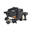 Dewalt 3dielna súprava DEWALT x McLaren F1 Team 18V XR s bezuhlíkovým motorom - 2 x 5 Ah DCK3222MP2T Dewalt 3dielna súprava DEWALT x McLaren F1 Team 18V XR s bezuhlíkovým motorom - 2 x 5 Ah DCK3222MP2T