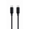 Gembird CC-USB2-CMCM100-1.5M USB-C (M) na USB-C (M), 100W, PD, 1,5m, černý Gembird CC-USB2-CMCM100-1.5M USB-C (M) na USB-C (M), 100W, PD, 1,5m, černý
