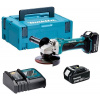 MAKITA Uhlová brúska AKU 115 mm Li-Ion LXT 18 V Makpac DGA452RTJ (1× 5 Ah) 0088381815031 MAKITA Uhlová brúska AKU 115 mm Li-Ion LXT 18 V Makpac DGA452RTJ (1× 5 Ah) 0088381815031
