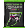 Sensas Pelety Super Feed Garlic Dark 650g 4mm Sensas Pelety Super Feed Garlic Dark 650g 4mm