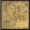 Noble Collection Pán prstenů Jigsaw Middle Earth 1000 kousků Noble Collection Pán prstenů Jigsaw Middle Earth 1000 kousků