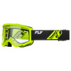 FLY RACING okuliare FOCUS, FLY RACING - USA detské (černé/Hi-vis - číre plexi) FLY RACING okuliare FOCUS, FLY RACING - USA detské (černé/Hi-vis - číre plexi)