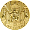 Zlatá minca 100 g Sedem divov sveta - Socha Dia 2025 Zlatá minca 100 g Sedem divov sveta - Socha Dia 2025