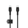 Belkin BOOST CHARGE™ USB-C/USB-C kabel, 3m, černý - odolný PRO Flex Belkin BOOST CHARGE™ USB-C/USB-C kabel, 3m, černý - odolný PRO Flex