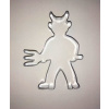 Vykrajovátko ČERT 9,2x6,9 cm Vykrajovátko ČERT 9,2x6,9 cm