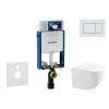 Geberit Kombifix Set predstenovej inštalácie, kompaktného klozetu Gaia a dosky softclose, tlačidlo Sigma20, biela/biela mat SANI15CA3130 Geberit Kombifix Set predstenovej inštalácie, kompaktného klozetu Gaia a dosky softclose, tlačidlo Sigma20, biela/biela mat SANI15CA3130