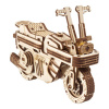 Ugears 3D drevené mechanické puzzle Skladací skúter Ugears 3D drevené mechanické puzzle Skladací skúter