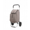 Nákupná taška, vozík - Nákupný vozík Puccini, šedý polyester (PUCCINI nákupný vozík s tepelným vreckom sivý WD2302-4B)