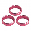 XQMax Darts Aluminium O-Rings - krúžky na násadky - 3 ks - pink XQMax Darts Aluminium O-Rings - krúžky na násadky - 3 ks - pink