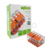 WAGO WAGO Krabicová svorka 10-pólová, páčková, 10x(0,14…4mm²), CAGE CLAMP®, bal.15ks WAGO WAGO Krabicová svorka 10-pólová, páčková, 10x(0,14…4mm²), CAGE CLAMP®, bal.15ks