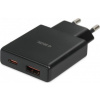 iBOX C-43 Slim GaN PD30W síťová nabíječka, černá iBOX C-43 Slim GaN PD30W síťová nabíječka, černá
