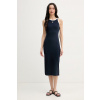Tommy Hilfiger šaty s bavlnou WW0WW48740 tmavomodrá L Tommy Hilfiger šaty s bavlnou WW0WW48740 tmavomodrá L