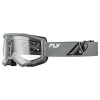 FLY RACING okuliare FOCUS, FLY RACING - USA detské (šedé/černá - číre plexi) FLY RACING okuliare FOCUS, FLY RACING - USA detské (šedé/černá - číre plexi)