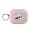 Karl Lagerfeld PU Embossed Karl and Choupette Heads Puzdro pre AirPods Pro 2 - Pink KLAP2PGKCPP Karl Lagerfeld PU Embossed Karl and Choupette Heads Puzdro pre AirPods Pro 2 - Pink KLAP2PGKCPP