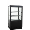 Chladiaca / cukrárenská vitrína RT58 Black - 58 l. (Chladiaca / cukrárenská vitrína RT58 Black - 58 l.) Chladiaca / cukrárenská vitrína RT58 Black - 58 l. (Chladiaca / cukrárenská vitrína RT58 Black - 58 l.)