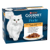 Výhodné balenie Gourmet Perle Gravy delight kapsičky 24 x 85 g - kura a hovädzie, morka a jahňacie, teľacie a kačica, králik a divina Výhodné balenie Gourmet Perle Gravy delight kapsičky 24 x 85 g - kura a hovädzie, morka a jahňacie, teľacie a kačica, králik a divina