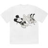 Tričko Disney - Mickey & Pluto Relax Biela M Tričko Disney - Mickey & Pluto Relax Biela M