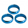 XQMax Darts Aluminium O-Rings - krúžky na násadky - 3 ks - blue XQMax Darts Aluminium O-Rings - krúžky na násadky - 3 ks - blue
