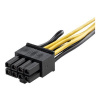 STARTECH PCIe 6 pin to 8 pin Power Adapter Cable, STARTECH PCIe 6 pin to 8 pin Power Adapter Cable PCIEX68ADAP STARTECH PCIe 6 pin to 8 pin Power Adapter Cable, STARTECH PCIe 6 pin to 8 pin Power Adapter Cable PCIEX68ADAP