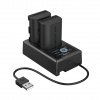 SmallRig Camera Battery and Charger Kit for Canon LP-E6P 5409 SmallRig Camera Battery and Charger Kit for Canon LP-E6P 5409