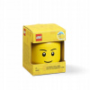 LEGO® úložná hlava mini chlapec s vekom 10,2 x 10,2 x 12 cm LEGO® úložná hlava mini chlapec s vekom 10,2 x 10,2 x 12 cm