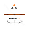 LED svetelná rampa Montana 110cm, Oranžová, EHK R65 10ml Farebný Oranžová LED svetelná rampa Montana 110cm, Oranžová, EHK R65 10ml Farebný Oranžová