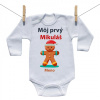 Boodyy Body s dlhým rukávom Môj prvý Mikuláš s perníčkom 56 (0-2 mesiace) Boodyy Body s dlhým rukávom Môj prvý Mikuláš s perníčkom 56 (0-2 mesiace)