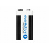 everActive Pro 6LR61/6LF22 9V 550 mAh 1ks EV6LR61-PRO everActive Pro 6LR61/6LF22 9V 550 mAh 1ks EV6LR61-PRO