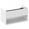 Ravak Lite Skříňka pod umyvadlo 80x45 cm, bílá lesk X000001861 Ravak Lite Skříňka pod umyvadlo 80x45 cm, bílá lesk X000001861