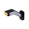 Pozičné LED svetlo (tykadlo) pre nákladné vozne CARCLEVER pravej červeno-bielo-oranžovej TRL191R Pozičné LED svetlo (tykadlo) pre nákladné vozne CARCLEVER pravej červeno-bielo-oranžovej TRL191R