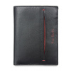 Pánska peňaženka Pierre Cardin Kožená klasická čierna TILAK07 330 RFID Čierna + červená Pánska peňaženka Pierre Cardin Kožená klasická čierna TILAK07 330 RFID Čierna + červená