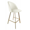 ATOS Barová židle Colin zlatá kostra profil ATOS Barová židle Colin zlatá kostra profil