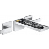 Axor MyEdition - Trojotvorová umývadlová batéria pod omietku bez doštičky, chróm 47082000 Axor MyEdition - Trojotvorová umývadlová batéria pod omietku bez doštičky, chróm 47082000