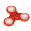 Fidget Spinner LED 4 Červený s trblietkami Fidget Spinner LED 4 Červený s trblietkami