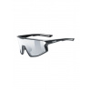 Fotochromatické cyklistické okuliare Uvex Skyryse V - black matt/silver Fotochromatické cyklistické okuliare Uvex Skyryse V - black matt/silver