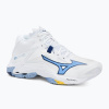 Volejbalová obuv Mizuno Wave Lightning Z8 Mid white/bellwether blue/bel air blue Volejbalová obuv Mizuno Wave Lightning Z8 Mid white/bellwether blue/bel air blue