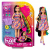 Barbie Totally Hair Bábika s dlhými vlasmi + módne doplnky HCM90 Barbie Totally Hair Bábika s dlhými vlasmi + módne doplnky HCM90