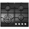 Plynová varná doska Concept PDV7460bc čierne sklo 4 liatinové horáky WOK Plynová varná doska Concept PDV7460bc čierne sklo 4 liatinové horáky WOK