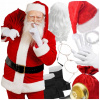 Mikulášsky kostým, kostým Santa Clausa 14ks Mikulášsky kostým, kostým Santa Clausa 14ks