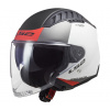 LS2 OF600 Copter II Urbane Matt White Red LS2 OF600 Copter II Urbane Matt White Red