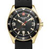 Swiss Alpine Military 7034.1817 Mens Watch Sierra gold black 42mm 10ATM Swiss Alpine Military 7034.1817 Mens Watch Sierra gold black 42mm 10ATM