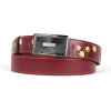 Kožený opasok s výšivkou, pracka s brzdou, 140cm, Limitovaná edícia 01 Kožený opasok s výšivkou, pracka s brzdou, 140cm, Limitovaná edícia 01