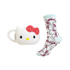 Dárkový set - Hello Kitty 3D hrnek + ponožky, BSSHK705253 Dárkový set - Hello Kitty 3D hrnek + ponožky, BSSHK705253